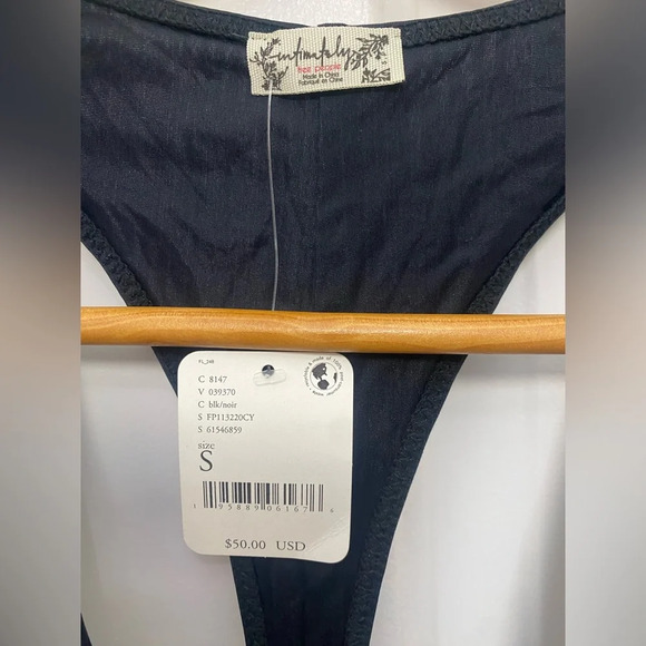 Free People Intimately Close Call Racer back Slip Dress Size Small NWT - Picture 4 of 7